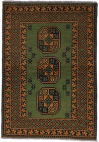 Afghan Tappeto 140 x 100 (Afghanistan) Annodato A Mano