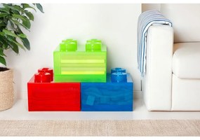 Scatola per bambini blu in plastica 25x25x18 cm – LEGO®
