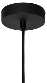Lampada a sospensione moderna nera - Cloth