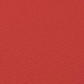 Cuscino per Lettino Rosso 200x70x3 cm in Tessuto Oxford