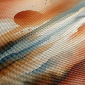Quadro su tela – Sole al tramonto nel paesaggio