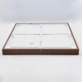 Brilagi - Lampada da bagno a LED WOODY FRAME LED/50W/230V 60x60 IP44 rovere ciliegio