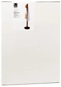 Appendino in legno nero in gomma naturale Flapper - Umbra