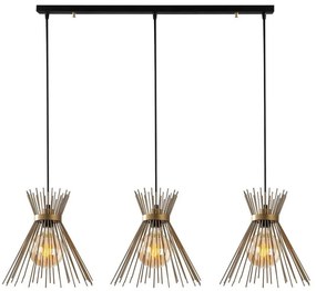 Lampadario su filo KIRPI 3xE27/40W/230V