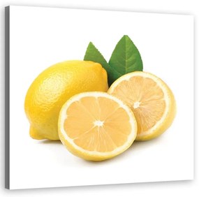 Quadro su tela, Frutta al limone