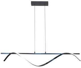 Lampadario LED a sospensione con filo RUMBA LED/23W/230V 4000K cromo lucido