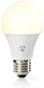 Nedis WIFILRC20E27 - SET 2xLED RGBW Lampadina dimmerabile E27/9W Wi-Fi 2700-6500K