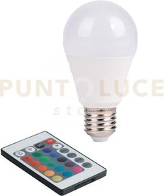 Klassic-e27-rgbw lampadina led con telecomando attacco e27 9w 806lm...