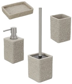 Set 4 Accessori D'Appoggio Feridras "Sabbia" Beige