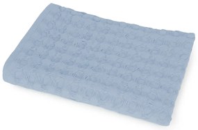Asciugamano ospite 40x60 cm nido d'ape azzurro