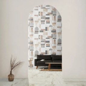 Piastrella da pavimento e rivestimento interno 75 x 150 cm Sp. 9.5 mm rettificato Jolie in gres porcellanato bianco opaco traffico intenso (pei 4/5) 2.25 mq