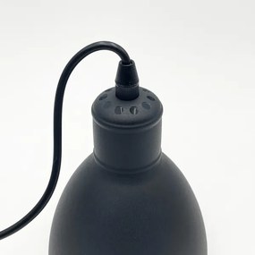 Brilagi - Lampadario LED su cavo RIDDY 1xE27/60W/230V nero