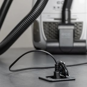 Brilagi - Presa a pavimento da incasso per esterni IP55 cromato opaco rettangolare