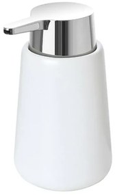 Dispenser sapone liquido in ceramica linea Sidney bianca