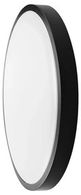 Plafoniera LED V‑TAC 18 W Ø295mm nera – Chip Samsung & sensore, 4000 K