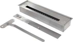 Camino a bioetanolo da terra BELLINI Bianco Made in Italy L96 x P35 x H96