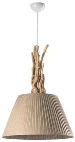 ONLI - Lampadario a sospensione con filo WOODY 1xE27/22W/230V