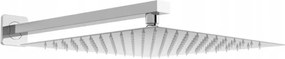 Mexen Slim soffione doccia 30 x 30 cm con braccio doccia, cromo - 79130112-00