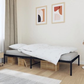 Giroletto İn Metallo Nero 90x200 Cm /