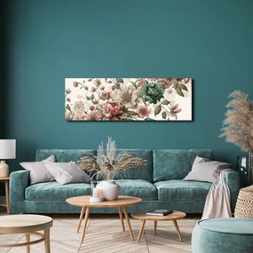 Quadro su tela – Motivo floreale vintage