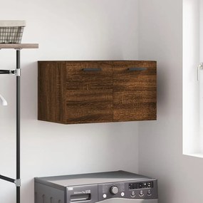 Mobile A Parete Rovere Marrone 60x36,5x35 Cm Legno Multistrato /