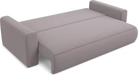 Divano lavanda allungabile/con contenitore con rivestimento in velluto 238 cm Kapua – Makamii