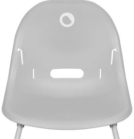 Lionelo - Sedia da pranzo per bambini 2in1 DALIA bianco/grigio