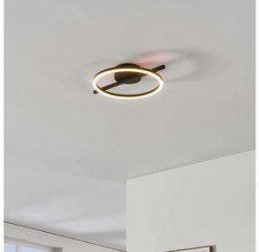 Eglo 901113 - Plafoniera LED dimmerabile AMANDOLO LED/17W/230V nero + +TC