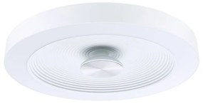 Paulmann - Volea LED Plafoniera 18,5W IP44 Dim. Bianco/Argento Paulmann