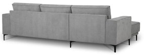 Divano angolare grigio (con penisola a sinistra/con chaise lounge) Copenhagen – Scandic