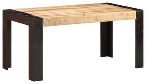 Tavolo da pranzo 160x80x76 cm in legno massello di mango