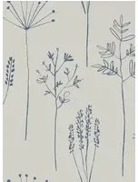 Gräser Tapete Stipa von Scion - Denim