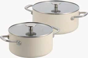 Set di pentole antiaderenti con coperchi in alluminio forgiato Advanced, set da 4