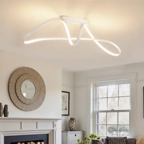 Brilagi-LED Plafoniera dimmerabile TWISTER LED/60W/230V 3000-6000K bianco + telecomando