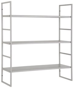 Scaffale grigio chiaro in metallo con ripiani 48 cm Beja - House Nordic
