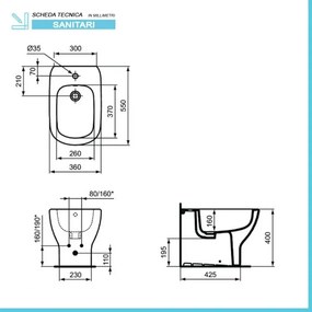 Sanitari Ideal Standard Tesi filomuro Rimless AquaBlade copriwater originale