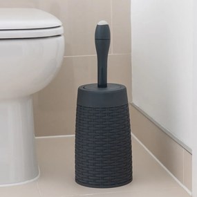 Scopino WC in plastica grigio – Addis