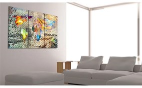 Quadro Mondo pieno di colori  Colore colorful, Dimensioni e Misure 120x80