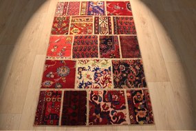 Persian Tappeto 90 x 150 (Iran) Annodato A Mano