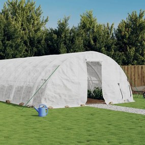 Serra Con Telaio İn Acciaio Bianco 30 M² 6x5x2,3 M /