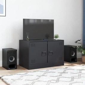 Mobile Tv Nero 67x39x44 Cm İn Acciaio /