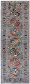 Samarkand Tappeto 80x250 (Pakistan) Annodato A Mano
