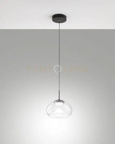 Brena sospensione trasparente 1 luce a led cct 2700k - 3000k - 4000...