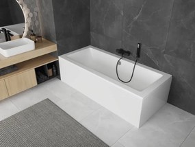Mexen Cube vasca da bagno rettangolare 160 x 70 cm con pannelli, bianca - 55051607000X