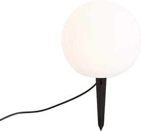 Lampada da esterno moderna 12V bianca 20cm incl. LED IP65 - Voltaire Luno