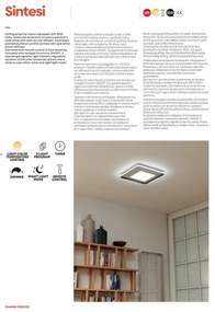 Redo 05-959-Plafoniera LED dimmerabile SINTESI LED/45W/230V 3000-6000K +RC