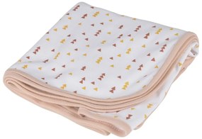 Coperta per bambini bianca in cotone 75x75 cm Forest – Bébé Douceur