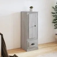 Credenza Grigio Sonoma 36x35,5x103,5 cm in Legno Multistrato 816310