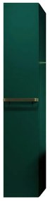 Colonna per mobile bagno LOA RANDAL 1 anta P 25 x L 30 x H 165 cm verde e oro truciolare