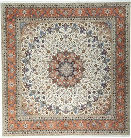 Tabriz Tappeto persiano 300x310 Beige (Iran) Annodato A Mano